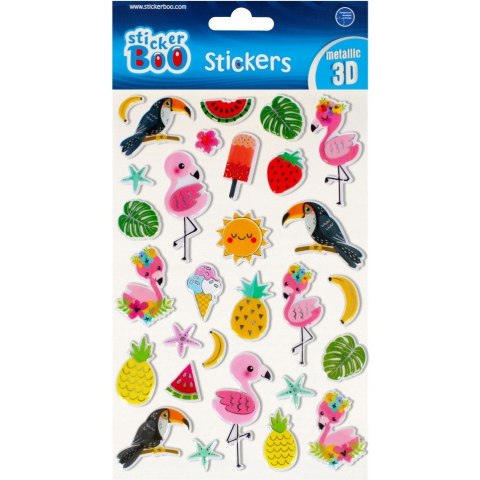 Naklejki 140x260 S-BOO MET3D TROPIC 493711 Naklejki 140x260 S-BOO MET3D TROPIC 493711