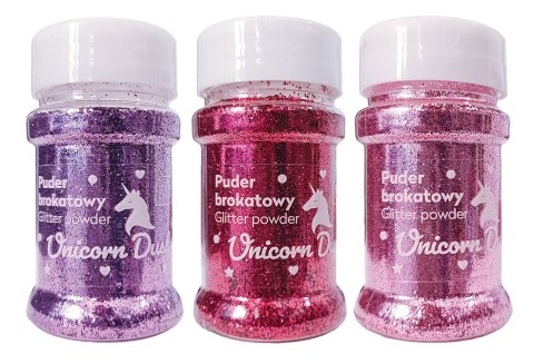 Puder brokat do dekoracji 45g UNICORN DUST 9szt. INTERDRUK Puder brokat do dekoracji 45g UNICORN DUST 9szt. INTERDRUK