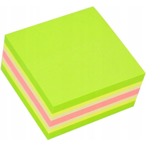 Bloczek STICK"N 51x51mm zielony-mix neon i pastel 21534 Bloczek STICK"N 51x51mm zielony-mix neon i pastel 21534