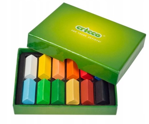 Kredki pastele suche CRICCO 12kol CR491K12 Kredki pastele suche CRICCO 12kol CR491K12