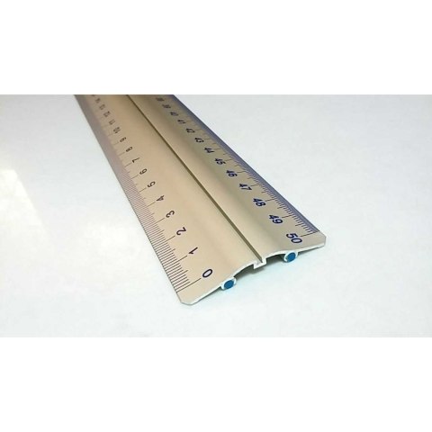 Linijka 50cm aluminiowa z uchwytem 30332 LENIAR Linijka 50cm aluminiowa z uchwytem 30332 LENIAR