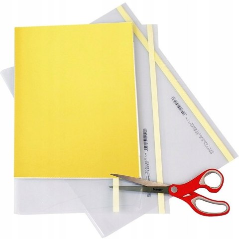 Okładka samoprzylepna B6 mała (25) BIURFOL wym.26.5x42cm OZ-56 Okładka samoprzylepna B6 mała (25) BIURFOL wym.26.5x42cm OZ-56