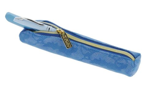 Piórnik kosmetyczka okrągła Snake niebieski 50046621 HERLITZ Piórnik kosmetyczka okrągła Snake niebieski 50046621 HERLITZ