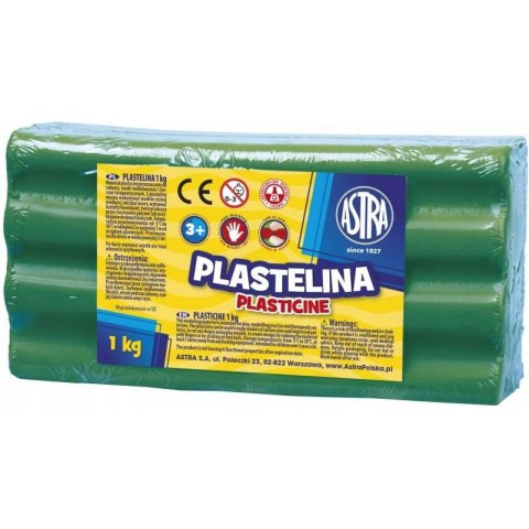 Plastelina 1kg zielona 303111015 ASTRA Plastelina 1kg zielona 303111015 ASTRA
