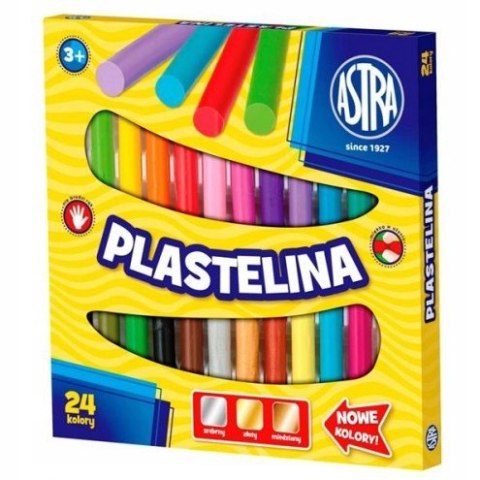 Plastelina 24 kolory 303110001 ASTRA Plastelina 24 kolory 303110001 ASTRA
