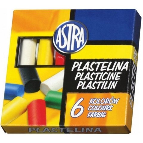 Plastelina 6 kolorów ASTRA 83811905 Plastelina 6 kolorów ASTRA 83811905