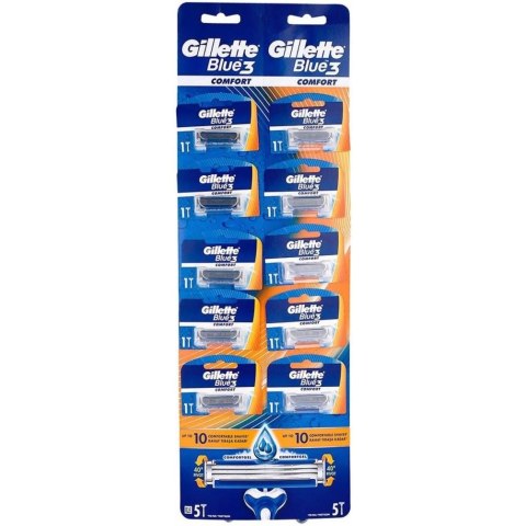 Maszynka do golenia GILLETTE BLUE3 COMFORT plansza (10szt) Maszynka do golenia GILLETTE BLUE3 COMFORT plansza (10szt)