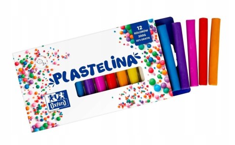 Plastelina 12 kolorów 400167086 OXFORD Plastelina 12 kolorów 400167086 OXFORD