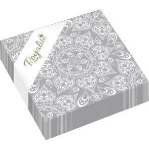 Serwetki 33x33 3w20 SZARY ORNAMENT 9588161 HERLITZ Serwetki 33x33 3w20 SZARY ORNAMENT 9588161 HERLITZ