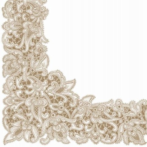 Serwetki ślubne AHA 33x33cm SLUB-005 Serwetki ślubne AHA 33x33cm SLUB-005