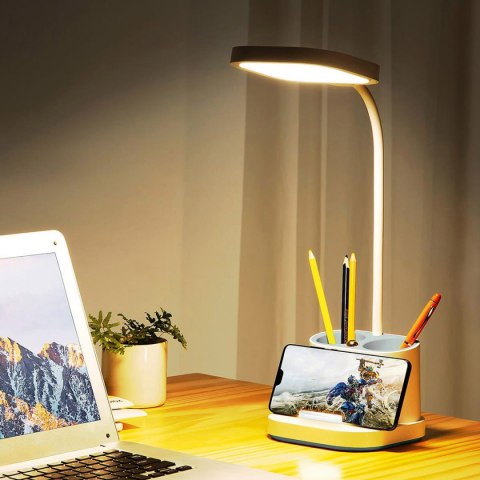 Lampka biurkowa led PLATINET PEN HOLDER biala 4W (45777) Lampka biurkowa led PLATINET PEN HOLDER biala 4W (45777)