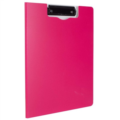 Deska z klipem pionowa A4 zamykana PP RIO różowa EF75002 PINK DELI Deska z klipem pionowa A4 zamykana PP RIO różowa EF75002 PINK DELI