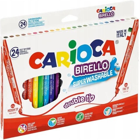 Flamastry BIRELLO 24k-dwus. CARIOCO 41521 160-1464 Flamastry BIRELLO 24k-dwus. CARIOCO 41521 160-1464