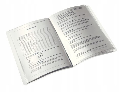Album ofertowy 20kieszeni LEITZ WOW fioletowy 46310062 Album ofertowy 20kieszeni LEITZ WOW fioletowy 46310062