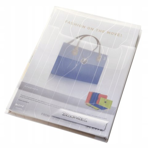 Folder Combifile A4 (3szt) poszerzany przezroczysty na 150kartek 47270003 LEITZ Folder Combifile A4 (3szt) poszerzany przezroczysty na 150kartek 47270003 LEITZ