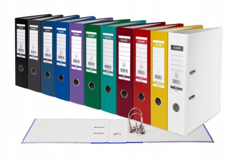 Segregator BANTEX A4/80mm XXL grafitowy z szyną 100551795 Segregator BANTEX A4/80mm XXL grafitowy z szyną 100551795