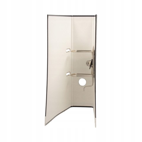Segregator BANTEX A4/80mm XXL grafitowy z szyną 100551795 Segregator BANTEX A4/80mm XXL grafitowy z szyną 100551795