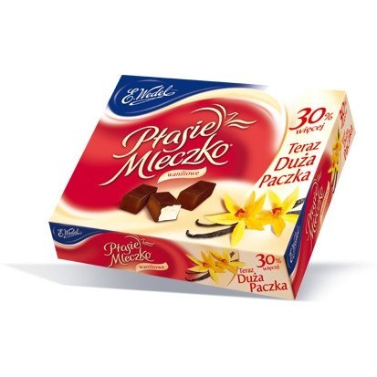 Ptasie mleczko WEDEL wanilia 340g Ptasie mleczko WEDEL wanilia 340g