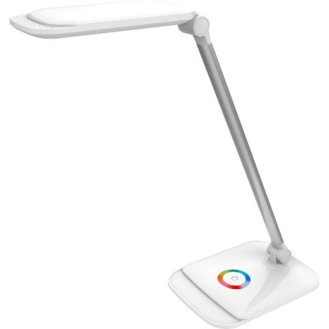 Lampka biurkowa led PLATINET biała 12W z funkcją lampki nocnej (43804) Lampka biurkowa led PLATINET biała 12W z funkcją lampki nocnej (43804)