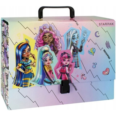 Teczka z rączką A4 9.5cm MONSTER HIGH STK 514750 STARPAK Teczka z rączką A4 9.5cm MONSTER HIGH STK 514750 STARPAK