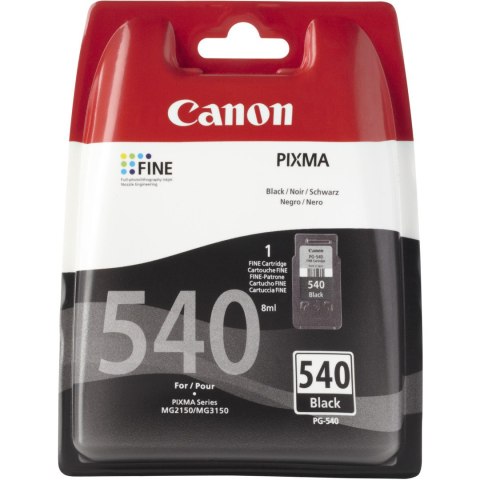Tusz CANON (PG-540/5225B005) czarny 180str/8ml Tusz CANON (PG-540/5225B005) czarny 180str/8ml