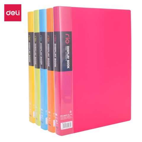 Album ofertowy A4 40 koszulek RIO pomarańczowy E5034 ORANGE DELI Album ofertowy A4 40 koszulek RIO pomarańczowy E5034 ORANGE DELI