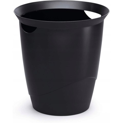 Kosz na śmieci 16l TREND czarny 1701710060 DURABLE Kosz na śmieci 16l TREND czarny 1701710060 DURABLE