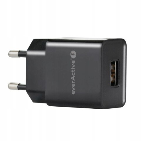 Ładowarka sieciowa 230V EVERACTIVE SC-200B 1xUSB 2,4A czarna Ładowarka sieciowa 230V EVERACTIVE SC-200B 1xUSB 2,4A czarna
