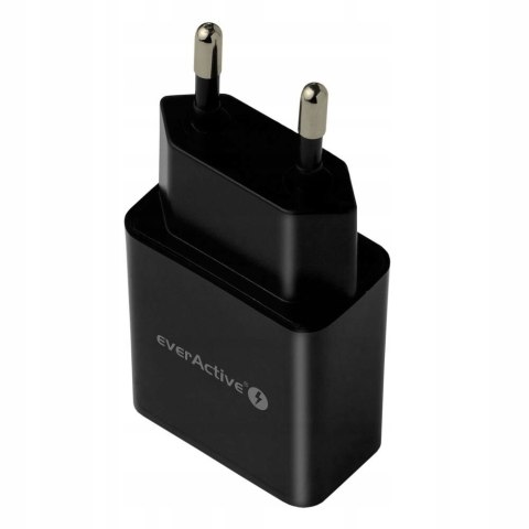 Ładowarka sieciowa 230V EVERACTIVE SC-200B 1xUSB 2,4A czarna Ładowarka sieciowa 230V EVERACTIVE SC-200B 1xUSB 2,4A czarna