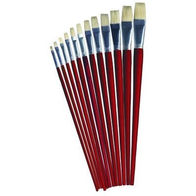 Pędzle 579 płaskie 12szt. 170-1423 GRAND Pędzle 579 płaskie 12szt. 170-1423 GRAND