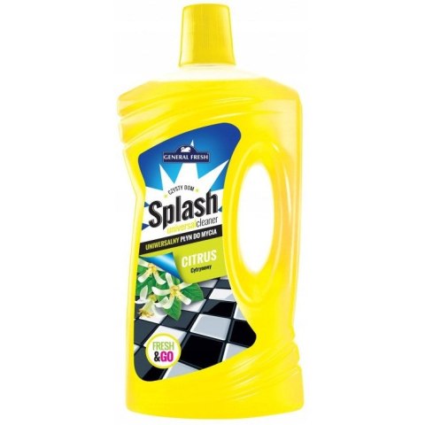 Płyn do mycia SPLASH uniwersalny 1L CYTRYNA GENERAL FRESH Płyn do mycia SPLASH uniwersalny 1L CYTRYNA GENERAL FRESH