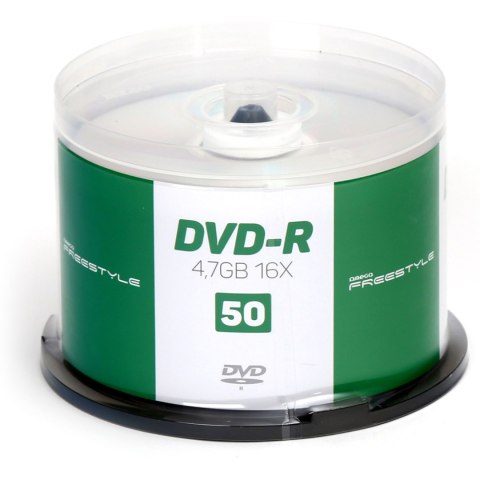 Płyta DVD-R 4,7GB FREESTYLE 16x cake (50szt) (40258) Płyta DVD-R 4,7GB FREESTYLE 16x cake (50szt) (40258)