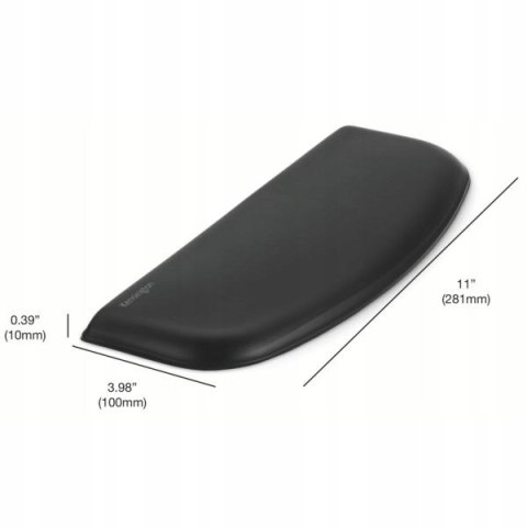 Podkładka KENSINGTON ErgoSoft pod nadgar stki do klawiatur, czarna K52801EU Podkładka KENSINGTON ErgoSoft pod nadgar stki do klawiatur, czarna K52801EU
