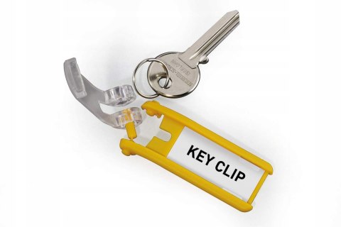 Zawieszki do kluczy (6szt.) granatowe 195707 DURABLE KEY CLIP Zawieszki do kluczy (6szt.) granatowe 195707 DURABLE KEY CLIP
