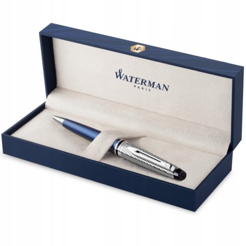 Długopis EXPERT DELUX Metalic niebieski CT WATERMAN 2187683 Długopis EXPERT DELUX Metalic niebieski CT WATERMAN 2187683