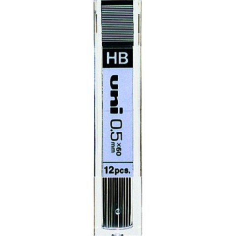 Grafit do ołówków automatycznych 0,5mm (30xHB,12xH,3x2H,12xB,3x2B) UL-1405/5D UNI Grafit do ołówków automatycznych 0,5mm (30xHB,12xH,3x2H,12xB,3x2B) UL-1405/5D UNI