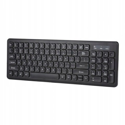 Klawiatura + mysz MARVO DCM004WE BK bezprzewodowa czarna Klawiatura + mysz MARVO DCM004WE BK bezprzewodowa czarna