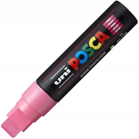 Marker z farbą plakatową Posca PC-17K, różowy, Uni Marker z farbą plakatową Posca PC-17K, różowy, Uni