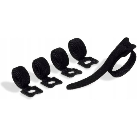 Opaska rzep do spinania kabli CAVOLINE GRIP TIE (5 sztuk) czarna 200 mm x 10 mm, 503601 DURABLE Opaska rzep do spinania kabli CAVOLINE GRIP TIE (5 sztuk) czarna 200 mm x 10 mm, 503601 DURABLE