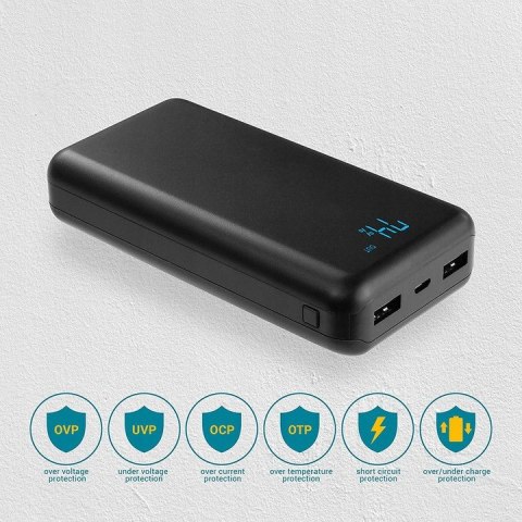 Powerbank 20000mAh EVERACTIVE Energy Bank (EB-L20k) Powerbank 20000mAh EVERACTIVE Energy Bank (EB-L20k)