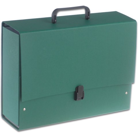 Teczka z rączką B4 Jumbo 10cm zielona matowa TT6039 Teczka z rączką B4 Jumbo 10cm zielona matowa TT6039