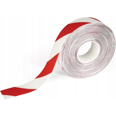 Taśma podłogowa DURALINE 50mm/30m grubość 0,7mm czerwono-biała 1726132 DURABLE Taśma podłogowa DURALINE 50mm/30m grubość 0,7mm czerwono-biała 1726132 DURABLE