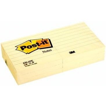 Bloczek samoprzylepny 76x127mm żółty POST-IT (16+4szt) w kartoniku 655CY-VP20 3M Bloczek samoprzylepny 76x127mm żółty POST-IT (16+4szt) w kartoniku 655CY-VP20 3M