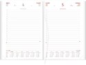 Kalendarz A4 VIVELLA szary, dzienny papier biały 216A4DB Wokół Nas