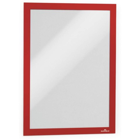 Ramki A4 samoprzylepne DURAFRAME (2szt) 487203 czerwona DURABLE Ramki A4 samoprzylepne DURAFRAME (2szt) 487203 czerwona DURABLE