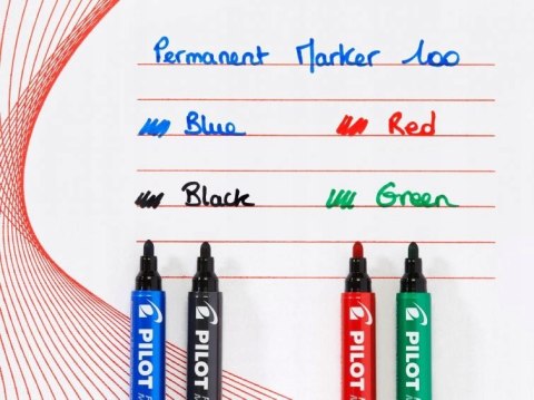 Marker Permanentny SCA-100 czerwony SCA-100-R PILOT Marker Permanentny SCA-100 czerwony SCA-100-R PILOT