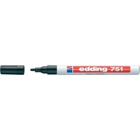 Marker lakierowy 1-2mm 751 czarny okrągła końcówka 751/001/C EDDING Marker lakierowy 1-2mm 751 czarny okrągła końcówka 751/001/C EDDING