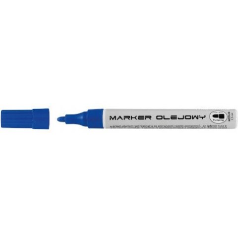 Marker olejowy ECONOMY niebieski TO-420 TOMA Marker olejowy ECONOMY niebieski TO-420 TOMA