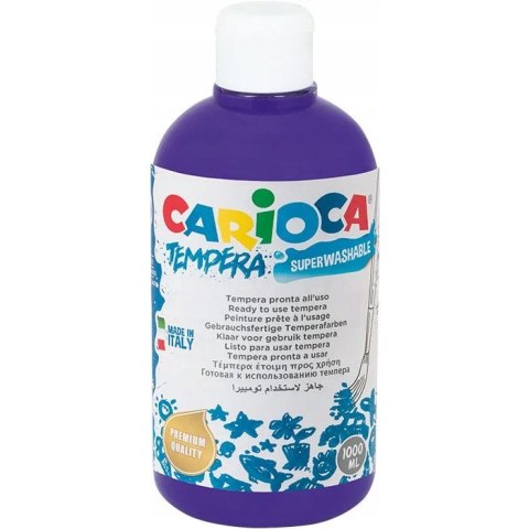 Farba TEMPERA fioletowa CARIOCA 500ml 40427/18 Farba TEMPERA fioletowa CARIOCA 500ml 40427/18