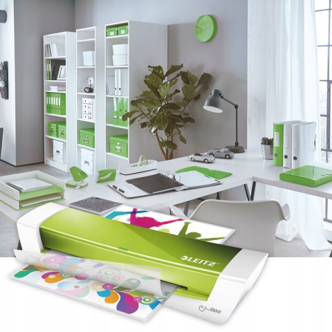 Laminator iLam Home OFFICE A4 zielony 73680054 LEITZ Laminator iLam Home OFFICE A4 zielony 73680054 LEITZ